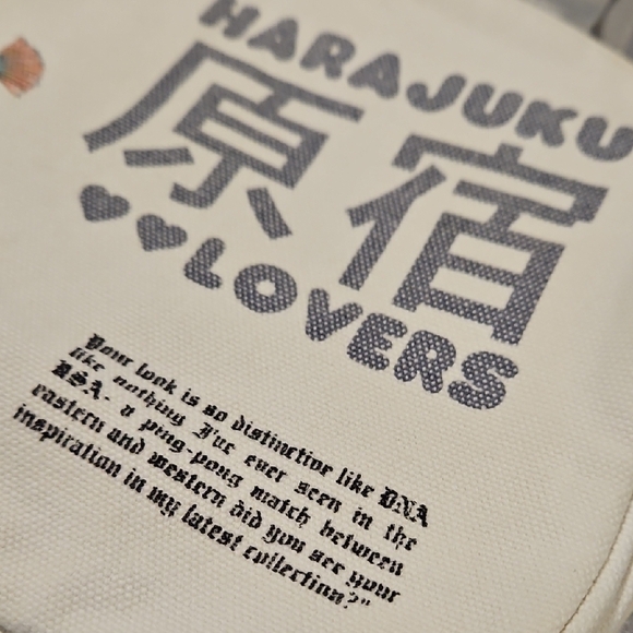 Harajuku Lovers Canvas Mini Bag - Picture 5 of 10